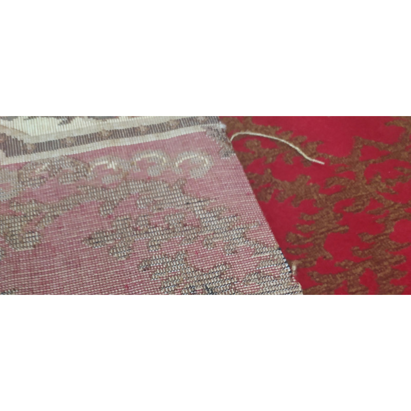 CHODNIK OKAZJA !! dywanowy BCF GALANOS BORDO MOCNY szer 80cm