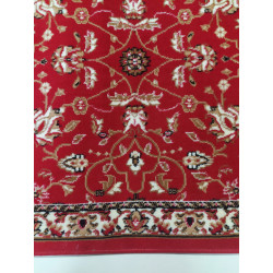 CHODNIKOKAZJA !! dywanowy BCF HUGO 5155 Łączka bordo MOCNY szer 100cm