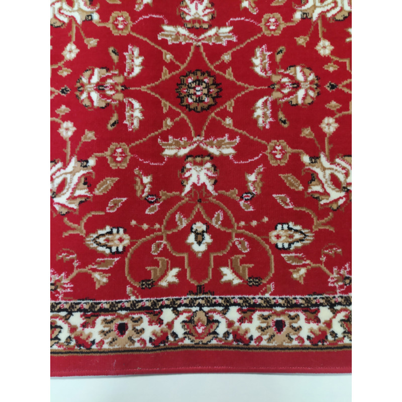 CHODNIKOKAZJA !! dywanowy BCF HUGO 5155 Łączka bordo MOCNY szer 100cm