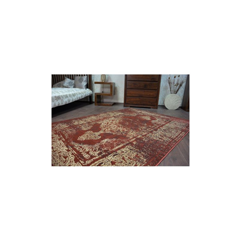 Dywan DROP JASMINE 456 Rust/D.beige 160x220cm