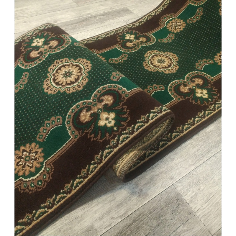 CHODNIK OKAZJA!! dywanowy BCF OLD Zielony MOCNY 70cm