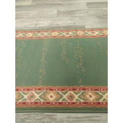 CHODNIK OKAZJA!! dywanowy BCF GEOMETRIA Morski Zielony MOCNY 70cm