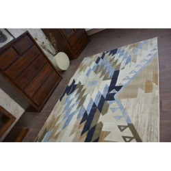 Dywan DROP JASMINE D58 L.blue/Smoke 133x190cm