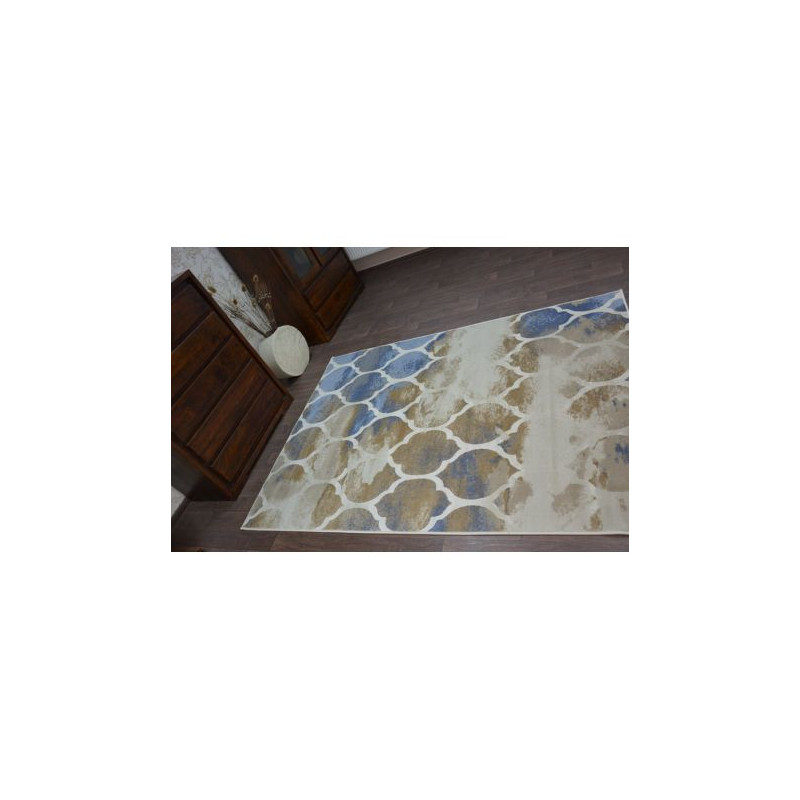 Dywan DROP JASMINE 761 D.beigeblue 200x290cm