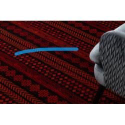 Dywan ORIENT 5132 bordo / czarny Orientalny, z frędzlami  180x270cm