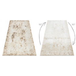 Dywan ALLURE 1959 Abstrakcja - Strukturalny, stylowy, glamour krem / beż 120x170cm