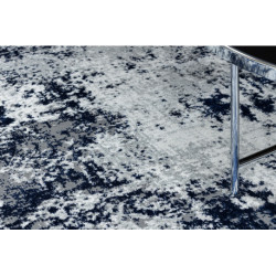 Dywan ALLURE 1959 Abstrakcja - Strukturalny, stylowy, glamour biały / niebieski 280x370cm