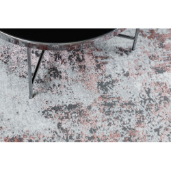 Dywan ALLURE 1959 Abstrakcja - Strukturalny, stylowy, glamour biały / różowy  280x370cm