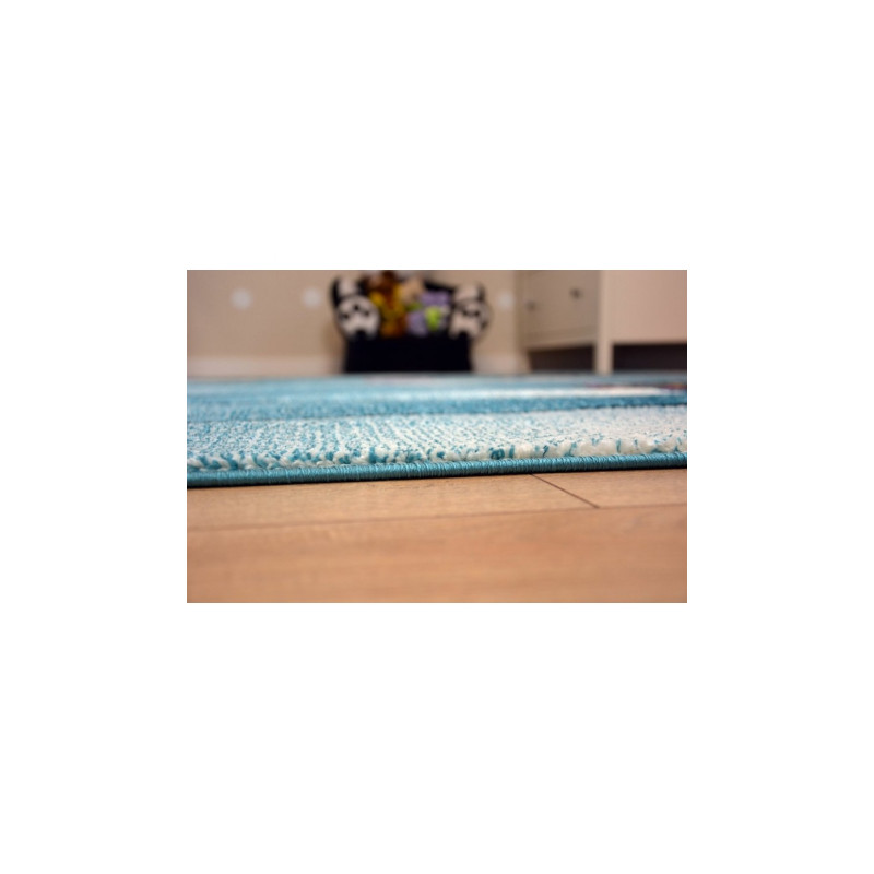 Dywan KIDS Sowy niebieski C412 140x190cm Dywan KIDS Sowy niebieski C412 140x190cm