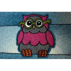 Dywan KIDS Sowy niebieski C412 140x190cm Dywan KIDS Sowy niebieski C412 140x190cm