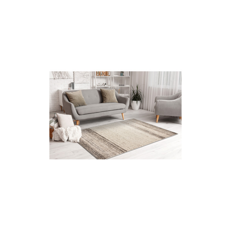 Dywan FUSION 8252 krem / beż - Melanż, nowoczesny, abstrakcyjny 140x190cm