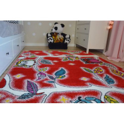 Dywan KIDS Forest czerwony C427 140x190cm