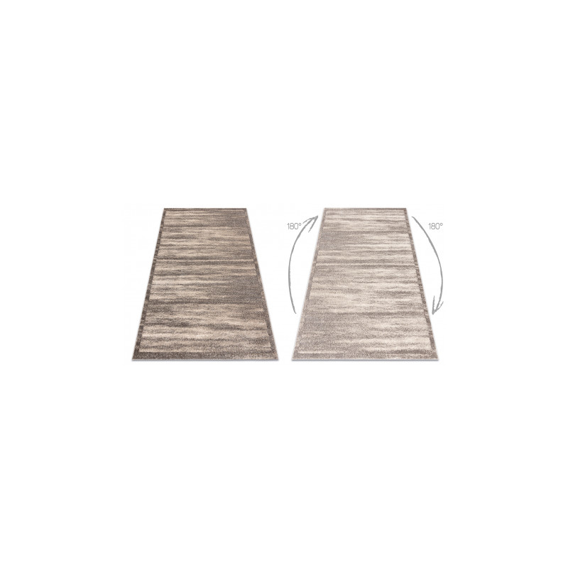 Dywan FUSION 8893 beż / brązowy - Melanż, nowoczesny, abstrakcyjny 140x190cm