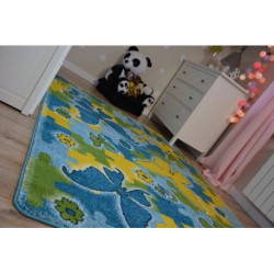 Dywan KIDS Butterfly niebieski C429 120x170cm