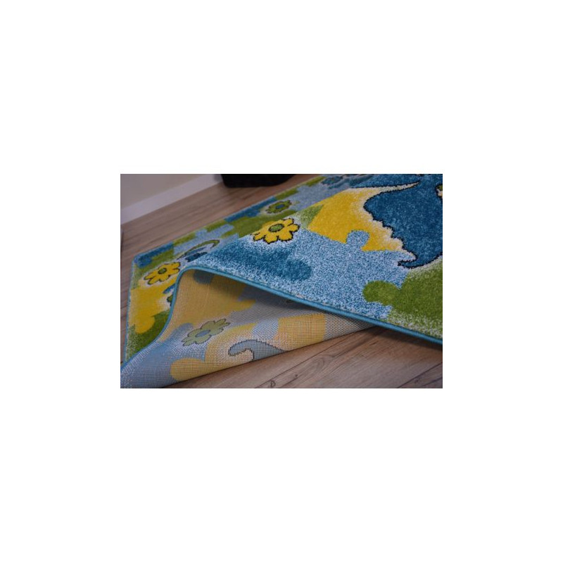 Dywan KIDS Butterfly niebieski C429 120x170cm Dywan KIDS Butterfly niebieski C429 120x170cm