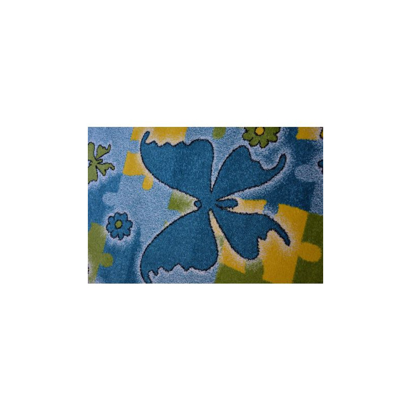 Dywan KIDS Butterfly niebieski C429 140x190cm Dywan KIDS Butterfly niebieski C429 140x190cm