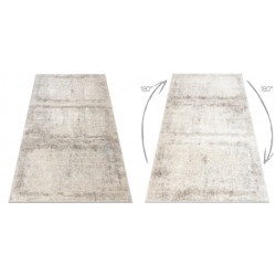 Dywan FUSION 8255 krem / beż - Vintage, nowoczesny, abstrakcyjny 200x290cm