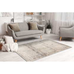 Dywan FUSION 8255 krem / beż - Vintage, nowoczesny, abstrakcyjny 280x370cm