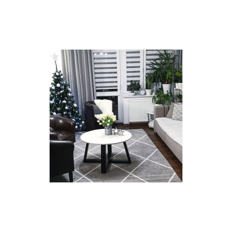 Dywan SKETCH - F728 szaro/kremowy trellis - Romby 180x270cm Dywan SKETCH - F728 szaro/kremowy trellis - Romby 180x270cm
