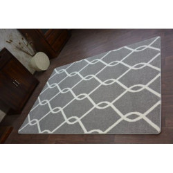Dywan SKETCH - F934 szaro/kremowy trellis 160x220cm Dywan SKETCH - F934 szaro/kremowy trellis 160x220cm