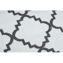 Dywan SKETCH koło - F343 krem/szara koniczyna marokańska trellis koło 120cm Dywan SKETCH koło - F343 krem/szara koniczyna marokańska trellis koło 120cm