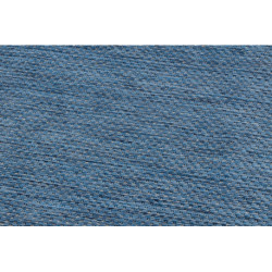 Dywan SZNURKOWY SIZAL FLAT 48663/330 niebieski GŁADKI 140x200cm