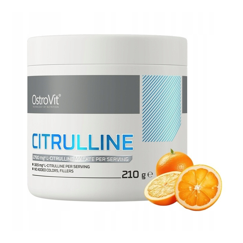 OstroVit Citrulline 210 g TAURYNA CYTRULINA VIT.B POMPA przedtreningówka