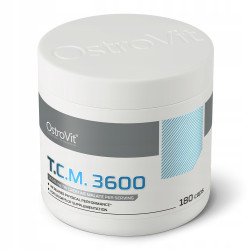 OstroVit T.C.M CREATINE Jabłczan kreatyny TCM CZYSTA MASA ENERGIA 180 caps