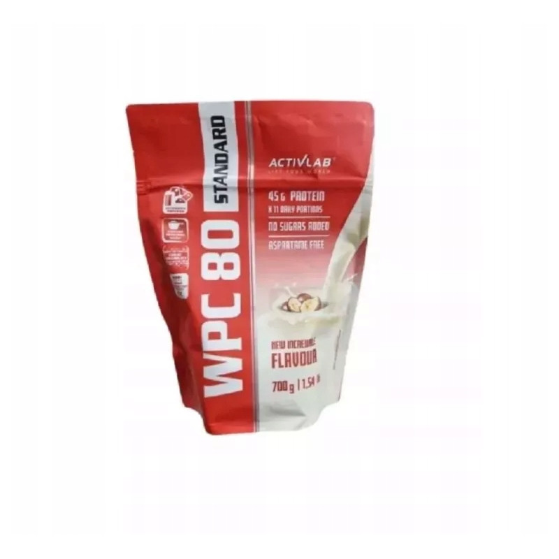 ACTIVLAB WPC 80 Standard 700g BIAŁKO WHEY PROTEIN MASA SIŁA AMINOKWASY ACTIVLAB WPC 80 Standard 700g BIAŁKO WHEY PROTEIN MASA SIŁA AMINOKWASY