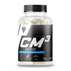 TREC CM3 JABŁCZAN KREATYNA CREATINE KREATYNA MOCNY T-C-M 90c