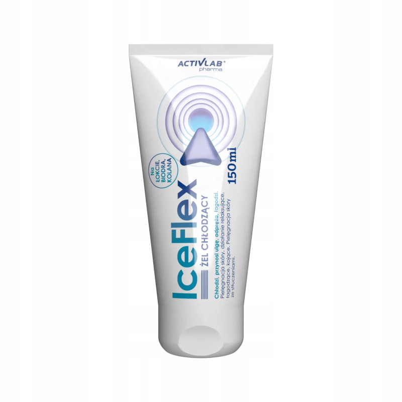 IceFlex żel chłodzący tuba 150 ml stłuczenia chłodzi odpręża łagodzi IceFlex żel chłodzący tuba 150 ml stłuczenia chłodzi odpręża łagodzi