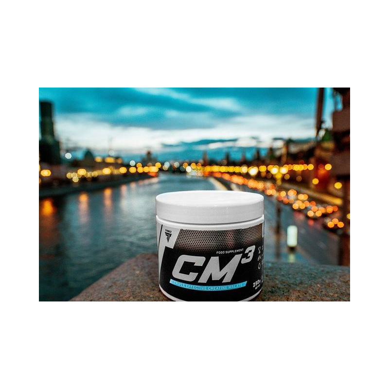 TREC CM3 Powder 250g JABŁCZAN KREATYNY TCM SIŁA MASA POMPA GUMA BALONOWA TREC CM3 Powder 250g JABŁCZAN KREATYNY TCM SIŁA MASA POMPA GUMA BALONOWA