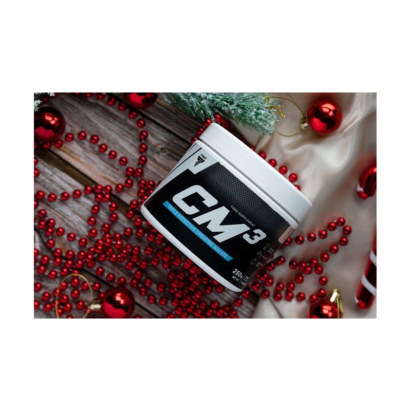TREC CM3 Powder 250g JABŁCZAN KREATYNY TCM SIŁA MASA POMPA GUMA BALONOWA TREC CM3 Powder 250g JABŁCZAN KREATYNY TCM SIŁA MASA POMPA GUMA BALONOWA