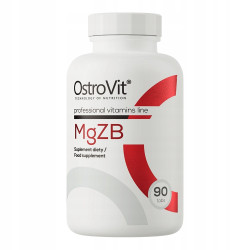 OstroVit MgZB 90 tabs MAGNEZ WITAMINA B CYNK MAGNEZ Regeneracja ZMA