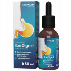 Activlab Pharma IbeDigest 30 ml działa rozkurczowo, bez cukru, ból brzucha