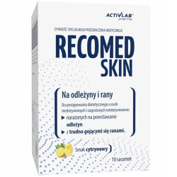 Recomed Skin żywność medyczna wysokobiałkowa na odleżyny gojenie ran 10x