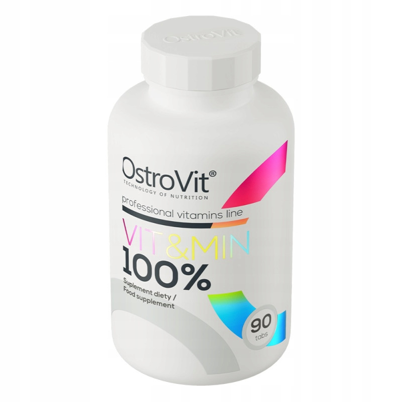 OstroVit VIT&MIN 90 tabs. KOMPLEKS WITAMIN I MINERAŁÓW ODPORNOŚĆ