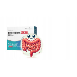 EnteroBiotix FORTE 500 mg Probiotyk po Antybiotyku ZDROWE JELITA