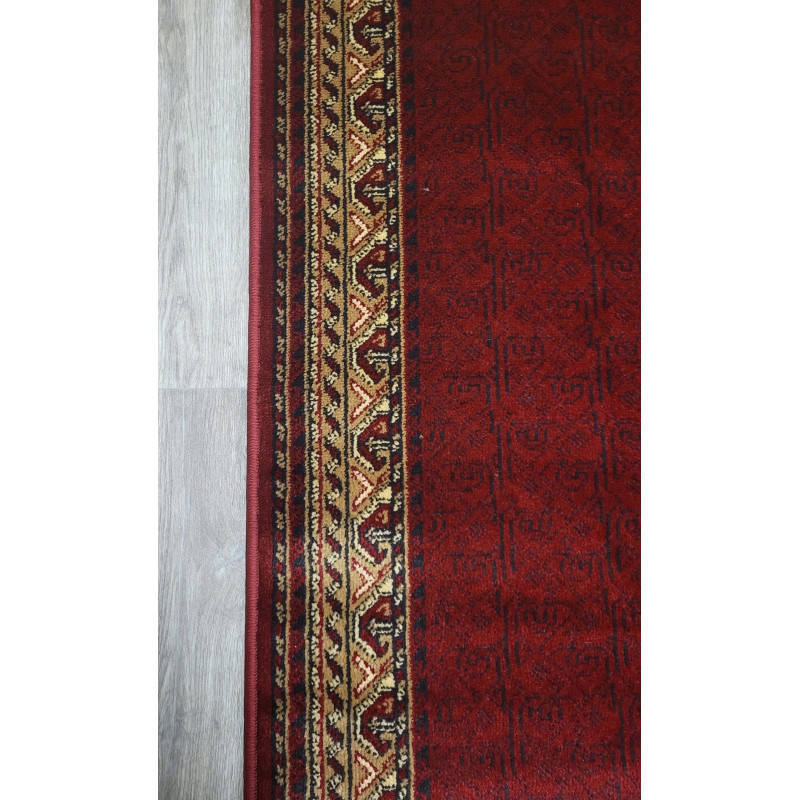 CHODNIK dywanowy heat set Agnella Rogatek BORDO 120cm