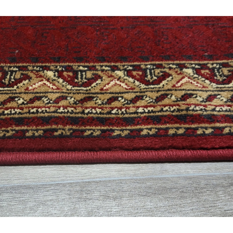 CHODNIK dywanowy heat set Agnella Rogatek BORDO 120cm