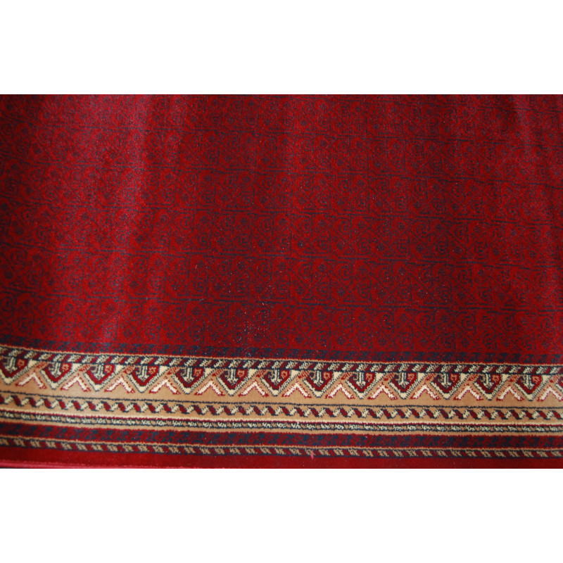 CHODNIK dywanowy heat set Agnella Rogatek BORDO 120cm