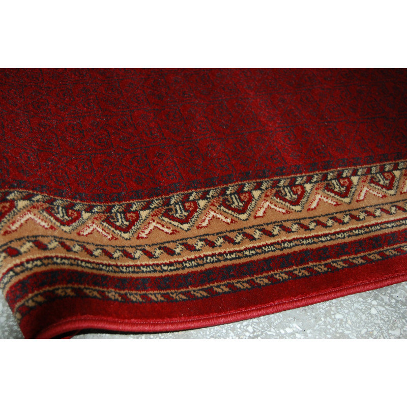 CHODNIK dywanowy heat set Agnella Rogatek BORDO 120cm