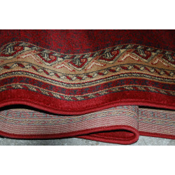 CHODNIK dywanowy heat set Agnella Rogatek BORDO 120cm