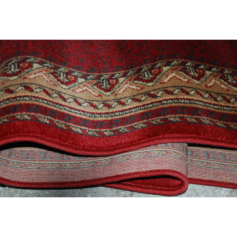 CHODNIK dywanowy heat set Agnella Rogatek BORDO 120cm