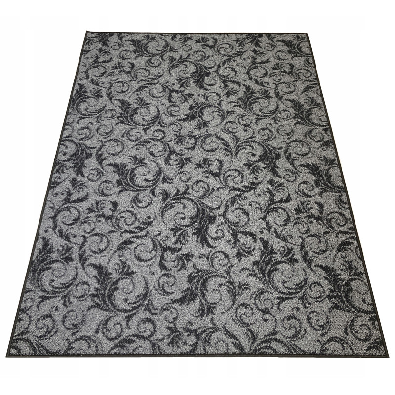 Dywan Pętelka 200x400 Barok Kwiaty Styl Retro Beż Brąz Szary Grafit Dywan Pętelka 200x400 Barok Kwiaty Styl Retro Beż Brąz Szary Grafit