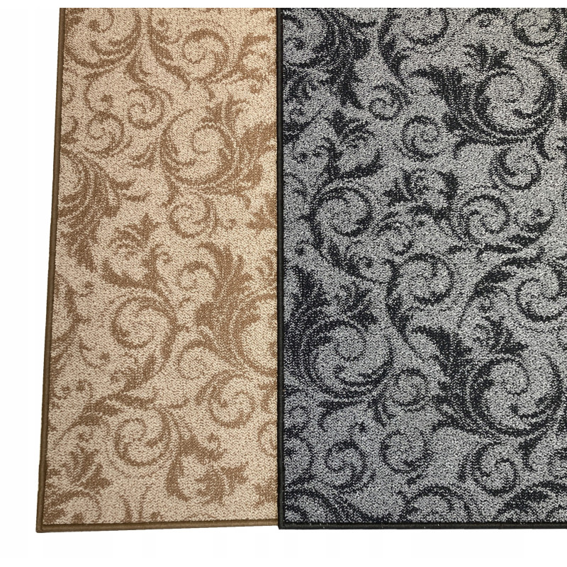 Dywan Pętelka 200x300 Barok Kwiaty Styl Retro Beż Brąz Szary Grafit Dywan Pętelka 200x300 Barok Kwiaty Styl Retro Beż Brąz Szary Grafit