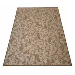 Dywan Pętelka 200x300 Barok Kwiaty Styl Retro Beż Brąz Szary Grafit Dywan Pętelka 200x300 Barok Kwiaty Styl Retro Beż Brąz Szary Grafit