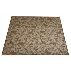 Dywan Pętelka 200x300 Barok Kwiaty Styl Retro Beż Brąz Szary Grafit Dywan Pętelka 200x300 Barok Kwiaty Styl Retro Beż Brąz Szary Grafit