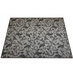 Dywan Pętelka 200x300 Barok Kwiaty Styl Retro Beż Brąz Szary Grafit Dywan Pętelka 200x300 Barok Kwiaty Styl Retro Beż Brąz Szary Grafit