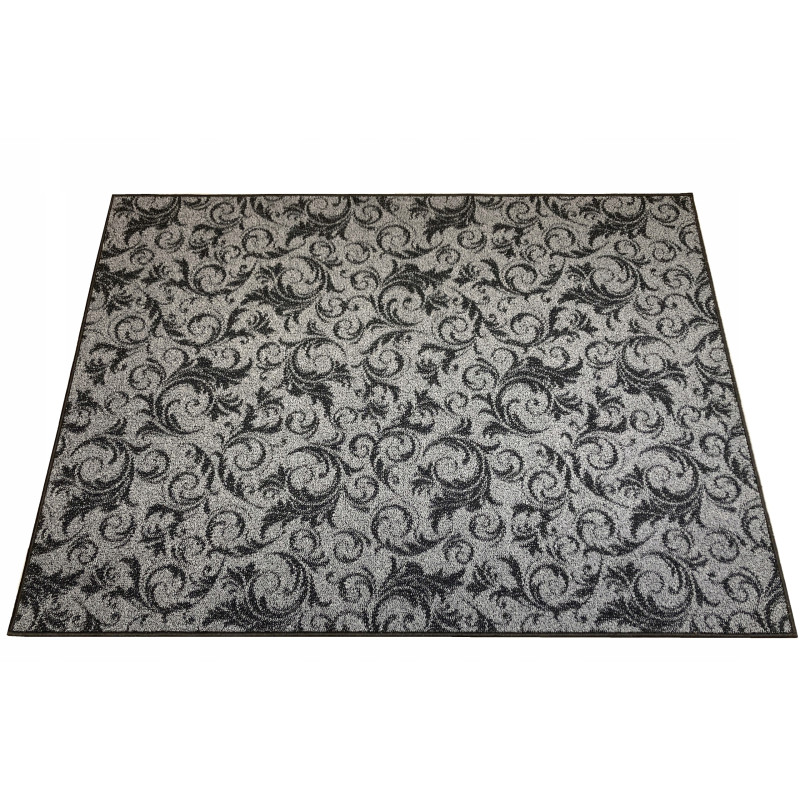 Dywan Pętelka 200x300 Barok Kwiaty Styl Retro Beż Brąz Szary Grafit Dywan Pętelka 200x300 Barok Kwiaty Styl Retro Beż Brąz Szary Grafit